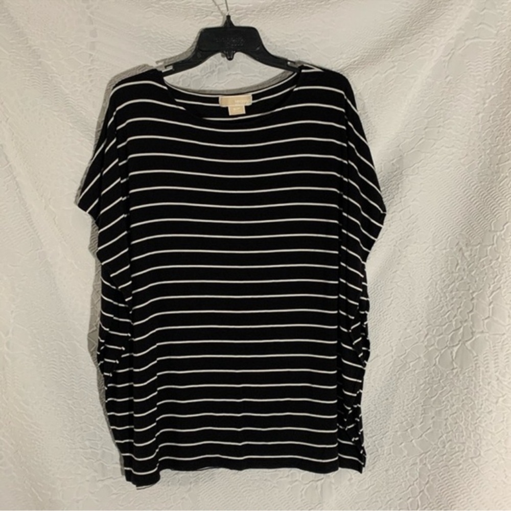 NWOT! Michael Kors Flowing Sleeve Striped Blouse! - Picture 1 of 7